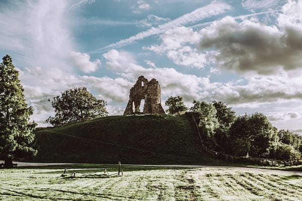 Ruin at Tutbury Castle