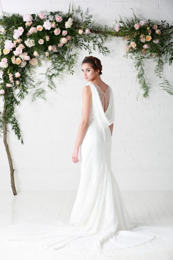 Back of Athena Wedding Dress - Charlotte Balbier Untamed Love 2017 Bridal Collection