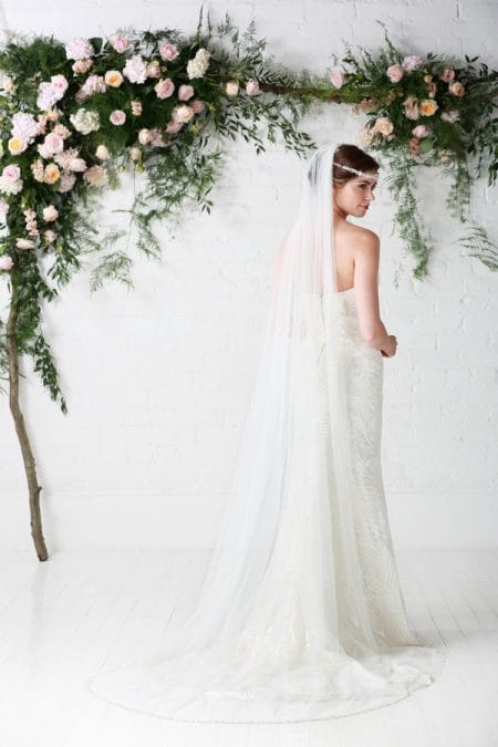 Back of Bayley Wedding Dress - Charlotte Balbier Untamed Love 2017 Bridal Collection