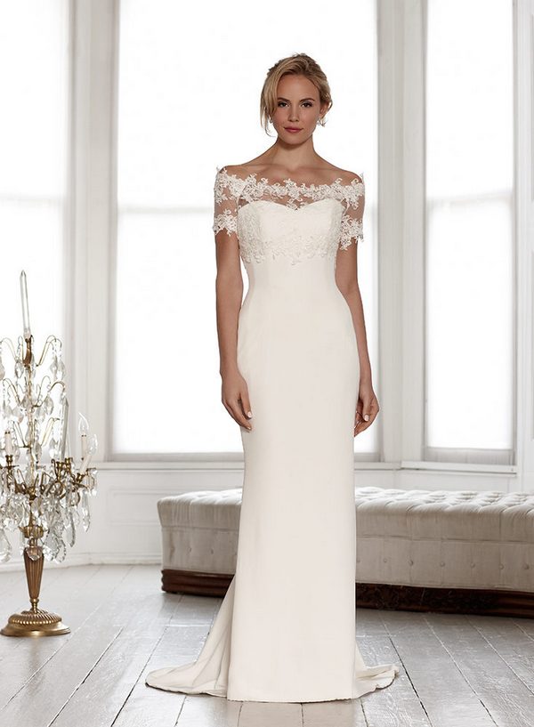 Camilla Top with Jessica Wedding Dress by Sassi Holford