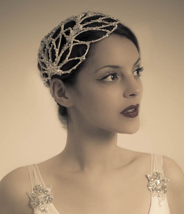 Ginseng Headpiece by Vivien Sheriff