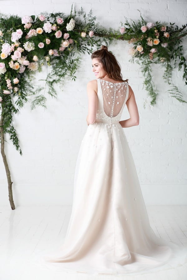 Back of Hepburn Wedding Dress - Charlotte Balbier Untamed Love 2017 Bridal Collection