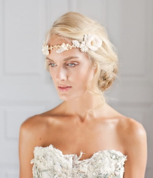 Jasmine Floral Vine Headpiece by Jannie Baltzer