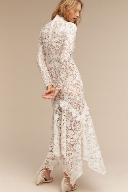 Back of Nessa wedding dress from the BHLDN Spring 2017 collection