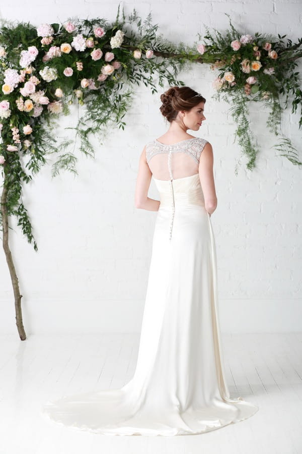 Back of Rosalie Wedding Dress - Charlotte Balbier Untamed Love 2017 Bridal Collection