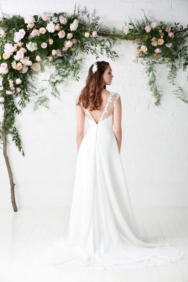 Back of Sofia Wedding Dress - Charlotte Balbier Untamed Love 2017 Bridal Collection