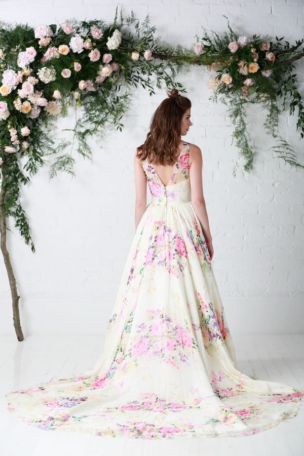 Back of Untamed Love Wedding Dress - Charlotte Balbier Untamed Love 2017 Bridal Collection