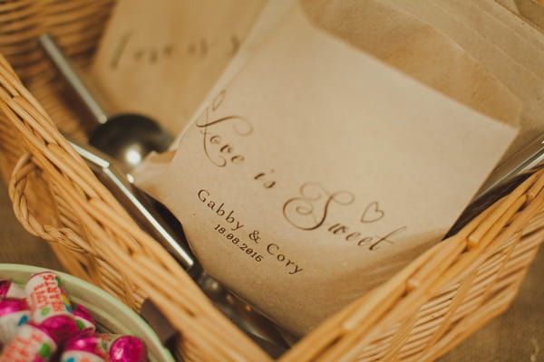 Personalised sweet bags