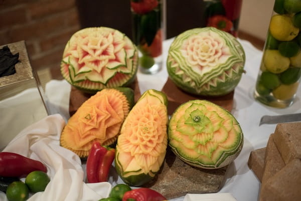 Vegetable carvings
