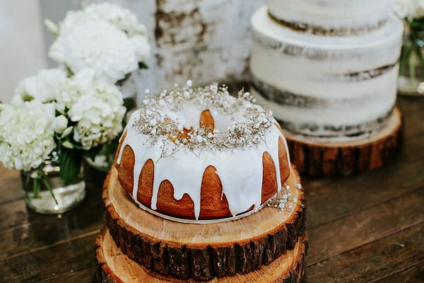 Cake with drip icing