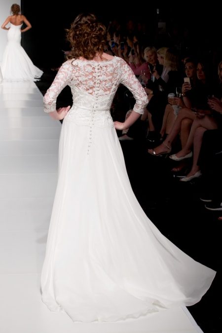 Back of Eleanor wedding dress from the Sassi Holford Twenty17 Bridal Collection