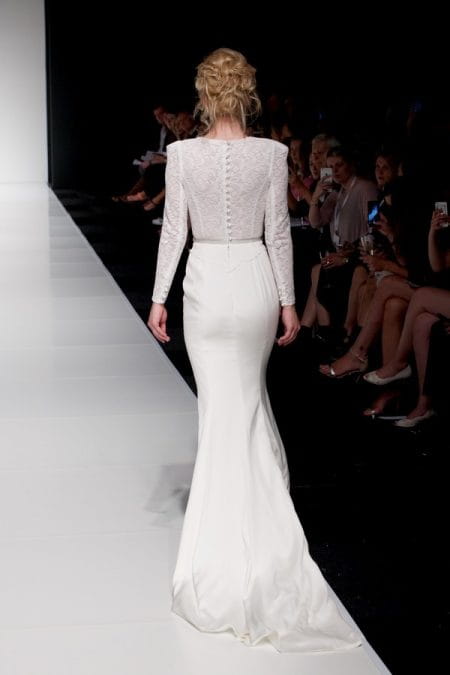 Back of Honor wedding dress from the Sassi Holford Twenty17 Bridal Collection