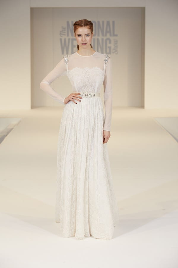 Katya Katya Shehurina Wedding Dress on The National Wedding Show Catwalk Spring 2017