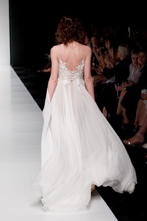 Back of Leila wedding dress from the Sassi Holford Twenty17 Bridal Collection