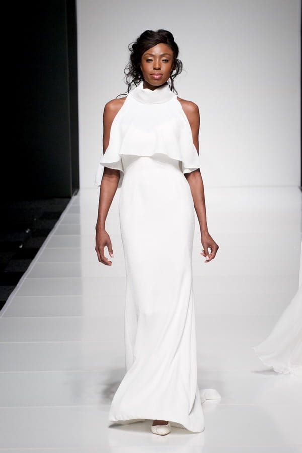 Savannah wedding dress with Savannah Top from the Sassi Holford Twenty17 Bridal Collection