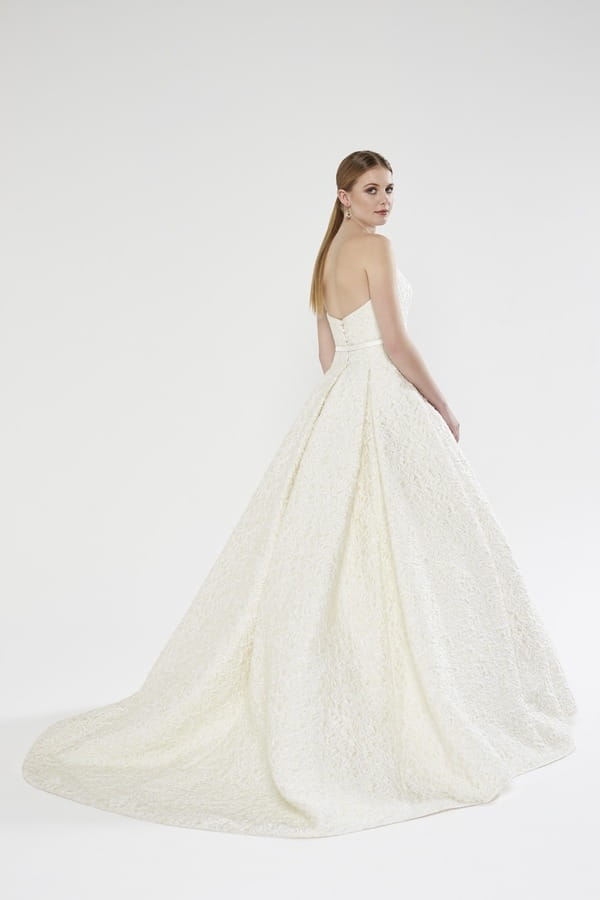 Back of Victoria wedding dress from the Sassi Holford Twenty17 Bridal Collection