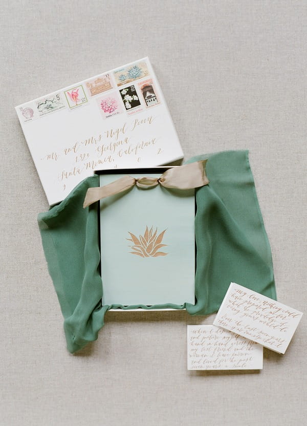 Elopement stationery