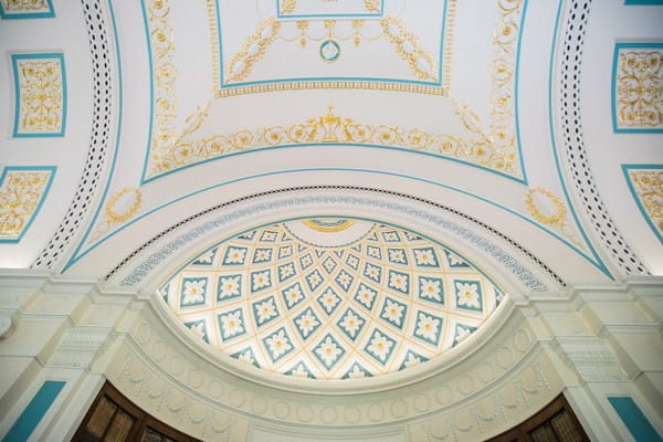 Sledmere House ceiling
