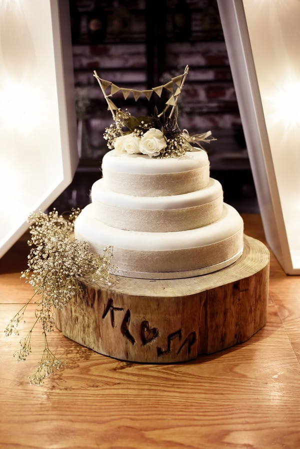 Marks and Spencer wedding cake