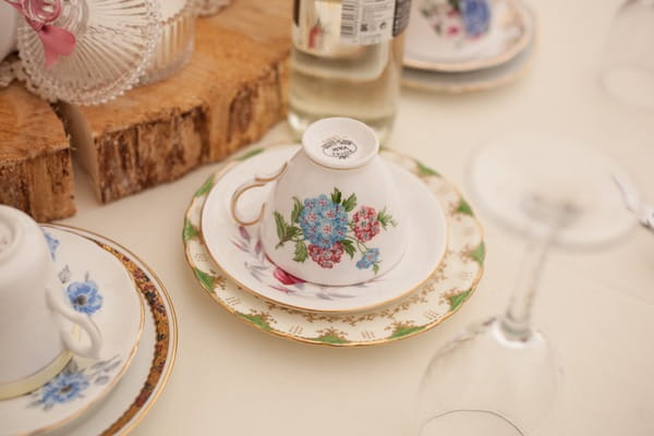 Vintage teacup and saucer