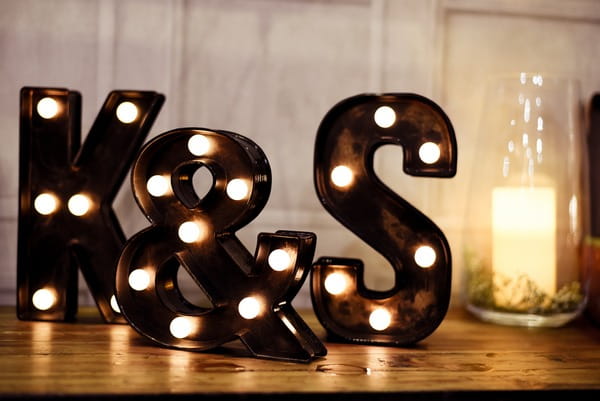 K and S letters