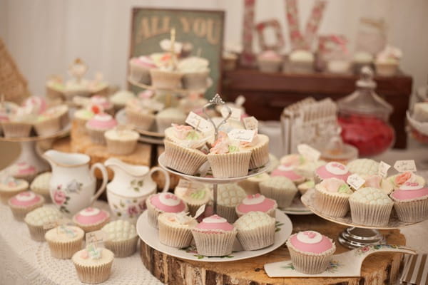 Wedding cupcakes