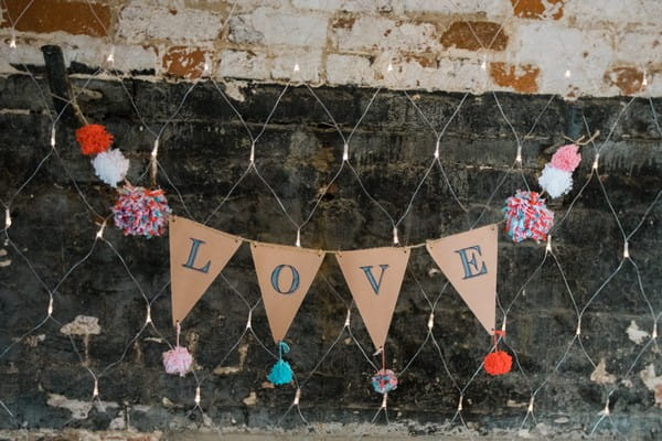 53. Love Bunting - April and James Sledmere House Wedding
