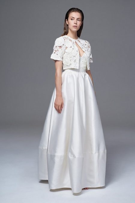 Alexa Skirt with Rosa Bolero Jacket from the Halfpenny London Wild Love 2017 Bridal Collection