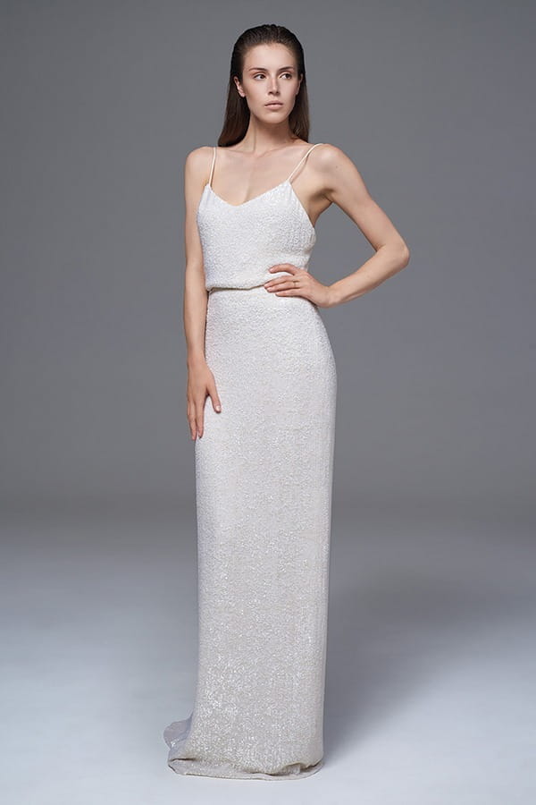 Celine Sequinned Camisole and Skirt from the Halfpenny London Wild Love 2017 Bridal Collection