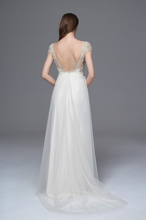 Back of Elaine Wedding Dress from the Halfpenny London Wild Love 2017 Bridal Collection