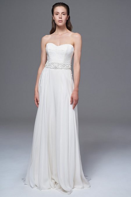 Elke Wedding Dress with Jessica Belt from the Halfpenny London Wild Love 2017 Bridal Collection