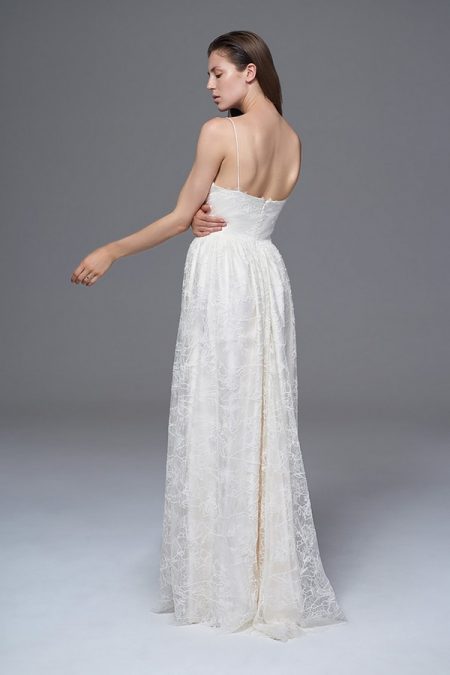 Back of Francesca Wedding Dress from the Halfpenny London Wild Love 2017 Bridal Collection