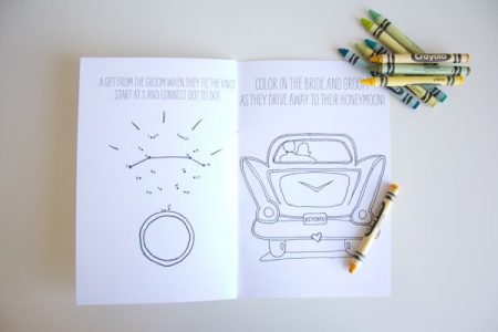 Dot to Dot in Free Printable DIY Children's Wedding Activity Book