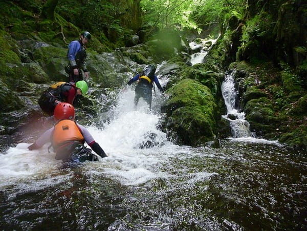 Gorge Walking in South Wales