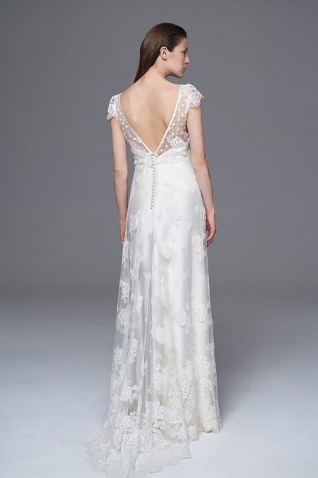 Back of Peony Wedding Dress from the Halfpenny London Wild Love 2017 Bridal Collection