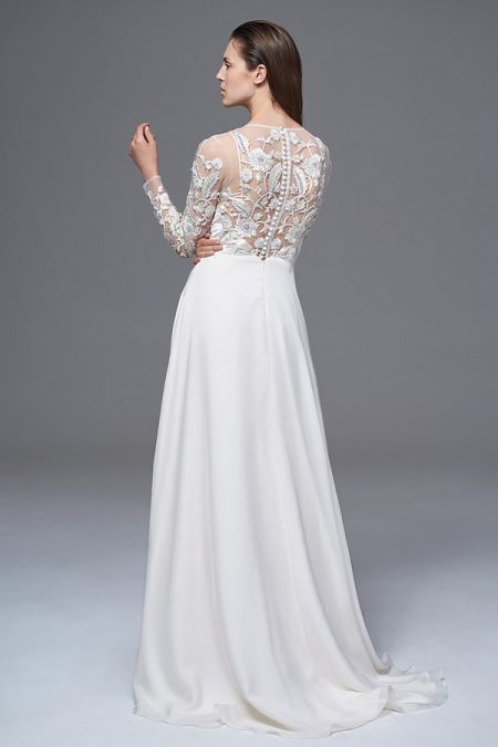 Back of Sylvie Wedding Dress from the Halfpenny London Wild Love 2017 Bridal Collection