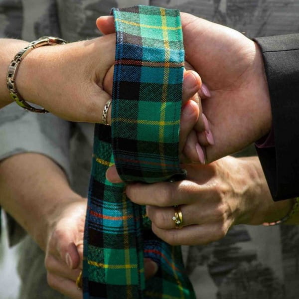 Tartan Handfasting Ribbon