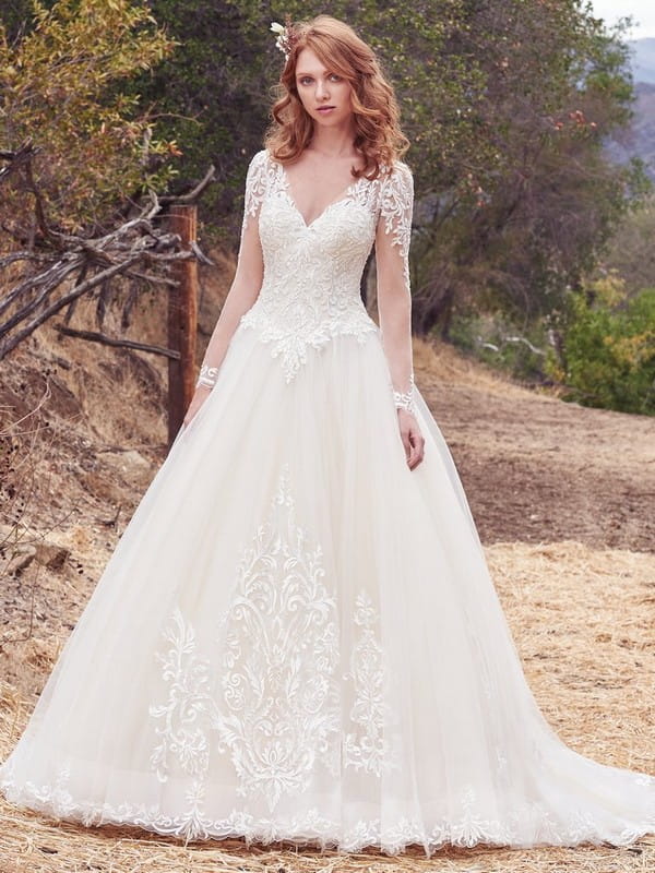 Berkley Wedding Dress from the Maggie Sottero Cordelia 2017 Bridal Collection