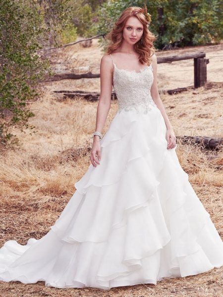 Cambrie Wedding Dress from the Maggie Sottero Cordelia 2017 Bridal Collection