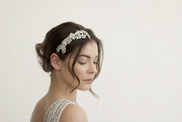 Camellia Labrinth Bridal Headband by Gillian Million and Amanda Wakeley