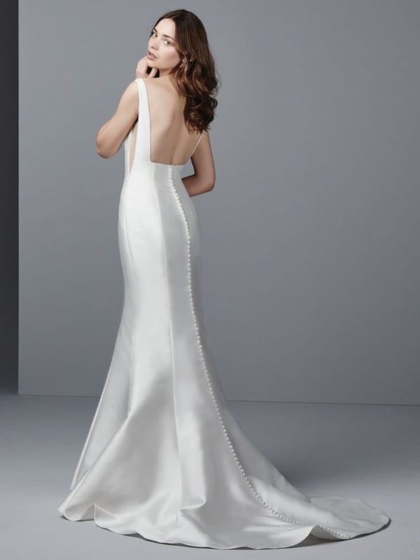 Back of Cohen Wedding Dress from the Sottero and Midgley Grayson 2017 Bridal Collection