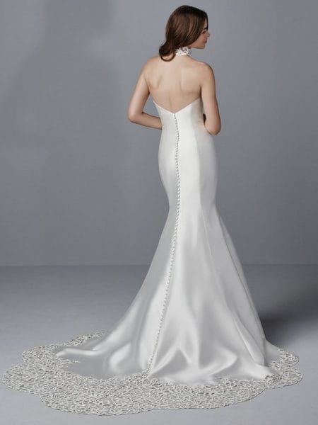 Back of Eldridge Wedding Dress from the Sottero and Midgley Grayson 2017 Bridal Collection