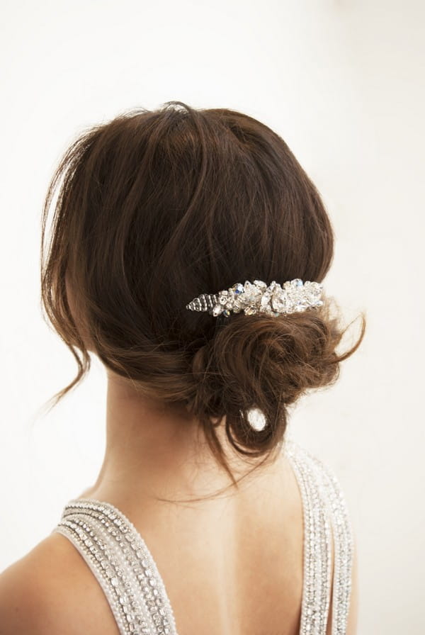 Garrett Crystal Bridal Hair Comb by Gillian Million and Amanda Wakeley