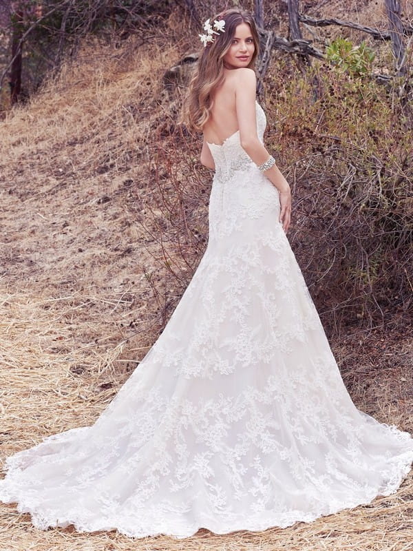 Back of Genoa Wedding Dress from the Maggie Sottero Cordelia 2017 Bridal Collection