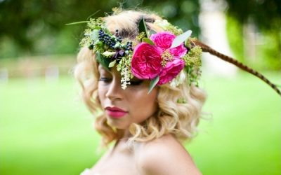 Wearing Flowers in Your Bridal Hair