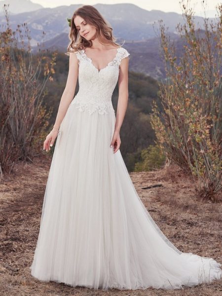 Hensley Wedding Dress from the Maggie Sottero Cordelia 2017 Bridal Collection