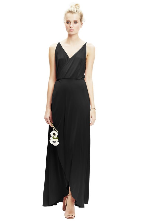 Lily Dress in Black from Twobirds Bridesmaid Party Collection