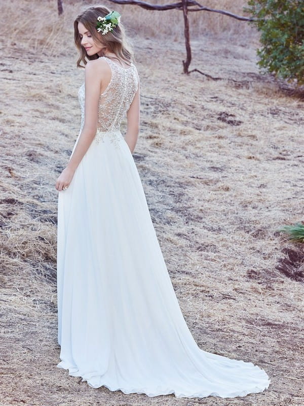 Back of Maren Wedding Dress from the Maggie Sottero Cordelia 2017 Bridal Collection