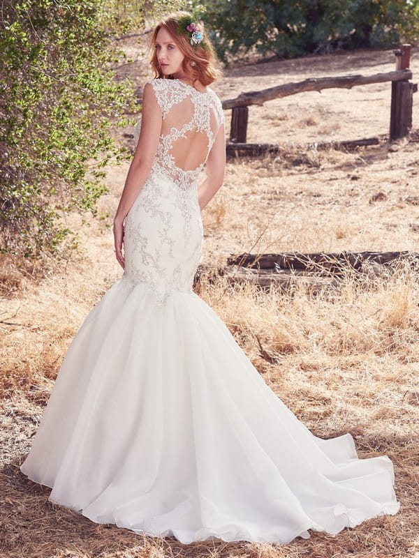 Back of Payson Wedding Dress from the Maggie Sottero Cordelia 2017 Bridal Collection