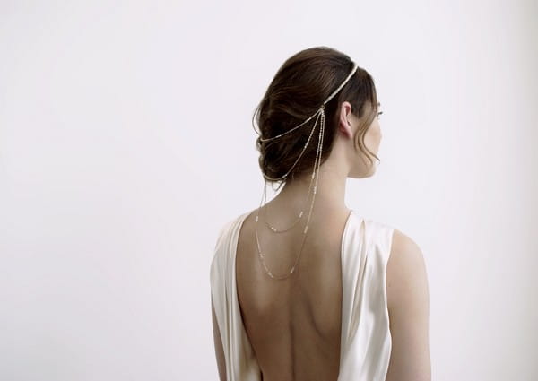 Pippa Cascade Bridal Head Chain by Gillian Million and Amanda Wakeley